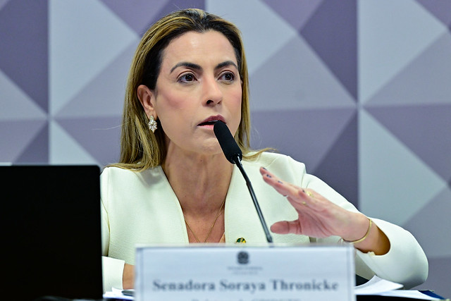 Projeto de Soraya Thronicke para impedir agressões e ameaças reiteradas a mulheres vítimas de violência recebe parecer favorável na Câmara dos Deputados